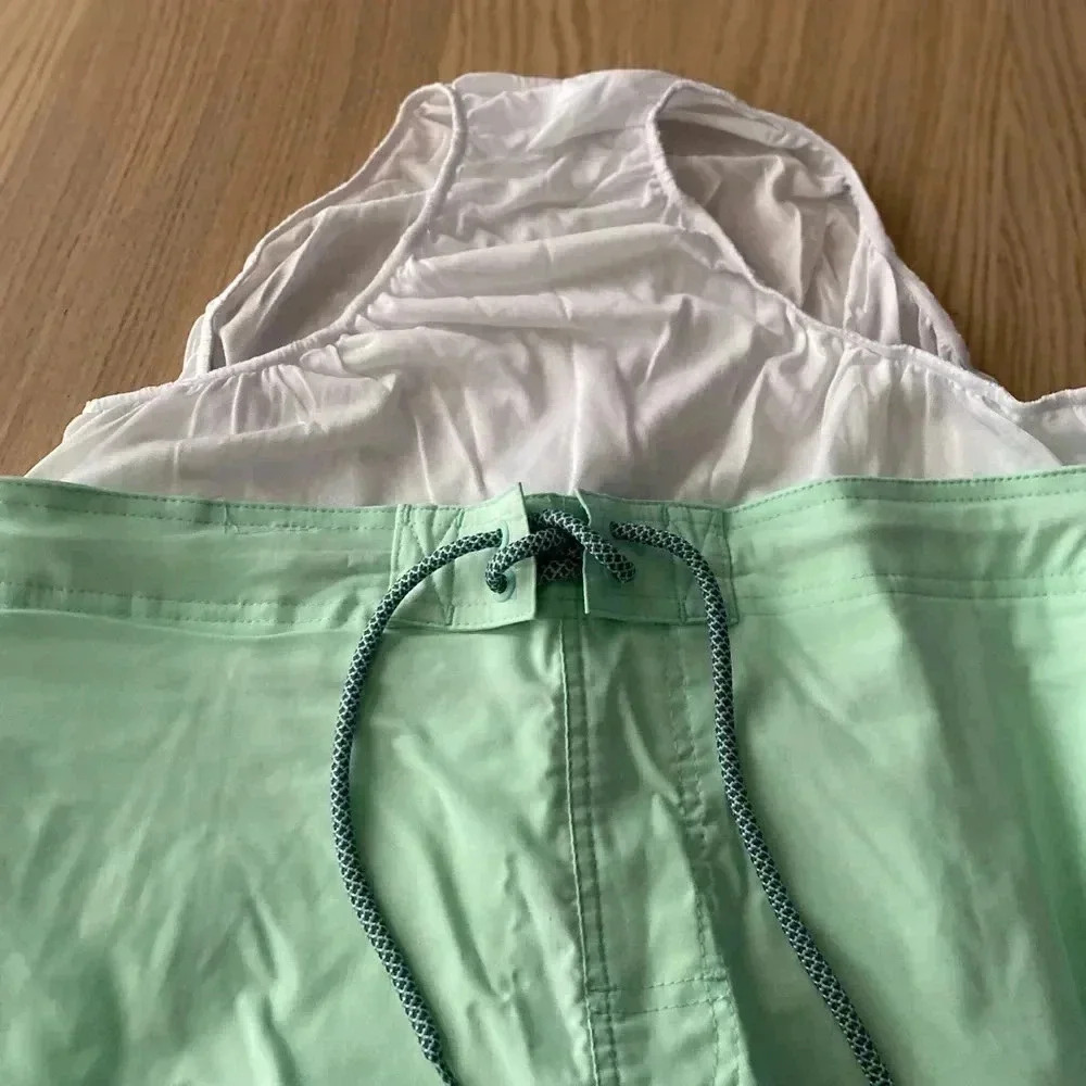 George Mens Mist Mint Green Swim Trunks L — image 8 of 8